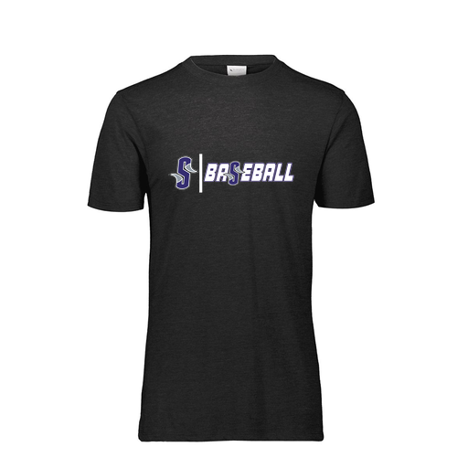 [FTSCUBBK-AS-LOGO2] Decker Men's Tri-Blend T-Shirt - Short Sleeve (Adult S, Black, Logo 2)