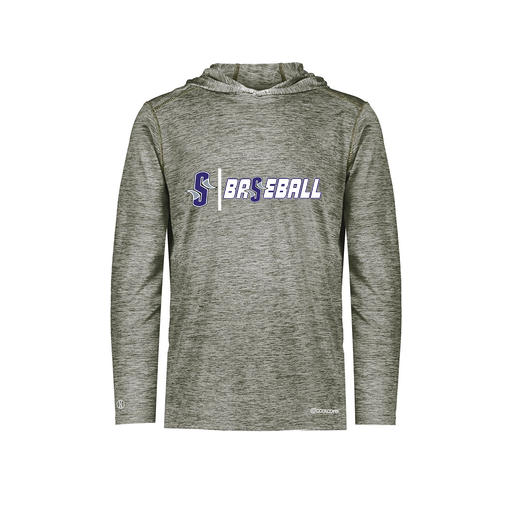 [CUS-DFW-CHGHOOD-PER-LSL-GRY-AS-LOGO2] Men's Charge Hoodie (Adult S, Gray, Logo 2)