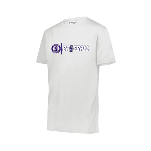 [222818.005.S-LOGO1] Men's Movement Dri Fit Shirt (Adult S, White, Logo 1)