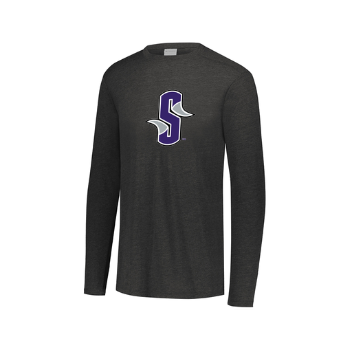 [3075.K94.XS-LOGO3] Men's LS Ultra-blend T-Shirt (Adult XS, Black, Logo 3)
