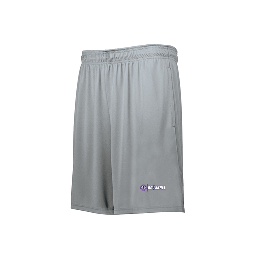 [229511.099.XS-LOGO1] Decker Men's Swift Short (Adult XS, Silver, Logo 1)