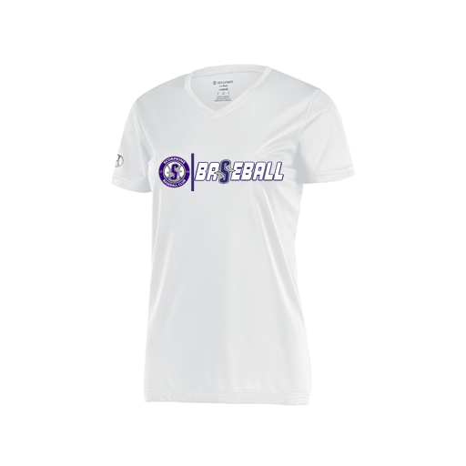 [222820.005.S-LOGO1] Ladies Movement Dri Fit Shirt (Female Adult S, White, Logo 1)