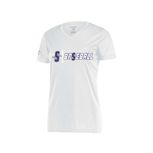 [222820.005.S-LOGO2] Ladies Movement Dri Fit Shirt (Female Adult S, White, Logo 2)